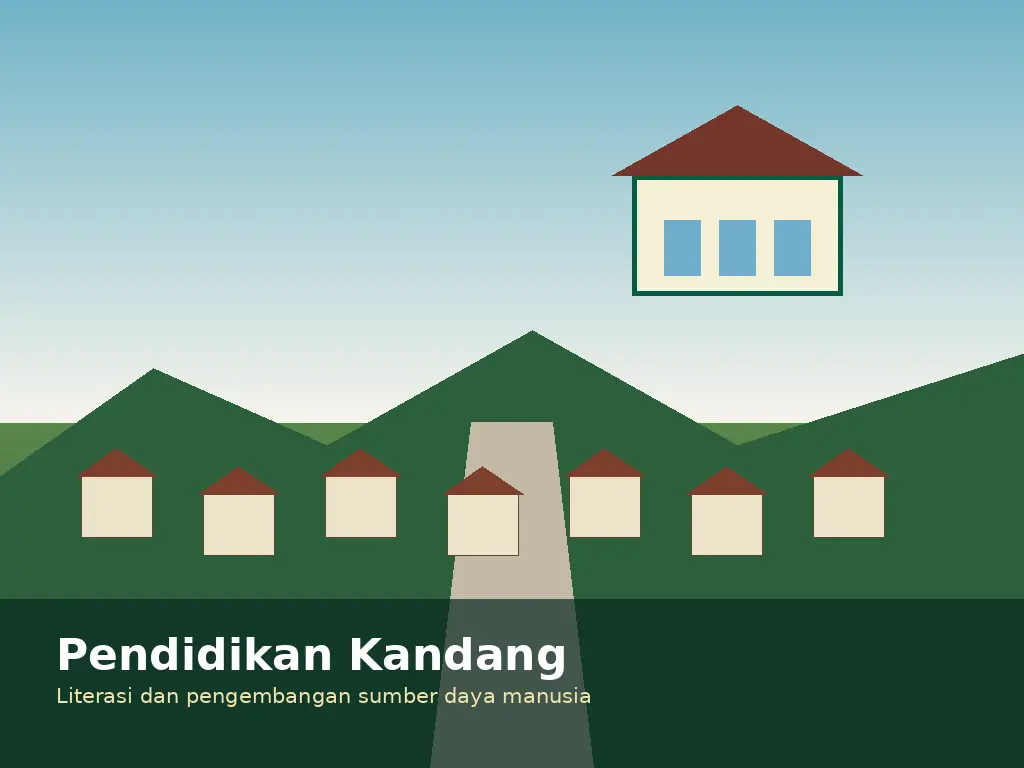 Ilustrasi Pertanian & pertanian, budaya lokal dan UMKM Kelurahan Kandang